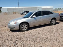 Chevrolet salvage cars for sale: 2008 Chevrolet Impala LT