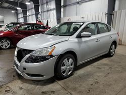 Salvage cars for sale from Copart Ham Lake, MN: 2013 Nissan Sentra S