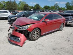 Salvage cars for sale at Madisonville, TN auction: 2017 Hyundai Sonata Sport