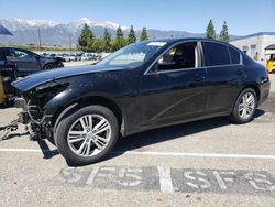 Vehiculos salvage en venta de Copart Rancho Cucamonga, CA: 2012 Infiniti G37 Base