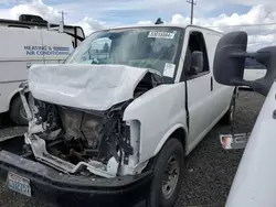 Salvage trucks for sale at Airway Heights, WA auction: 2020 Chevrolet Express G2500
