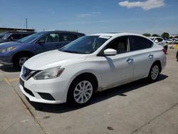 Nissan salvage cars for sale: 2017 Nissan Sentra S