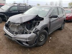 Salvage cars for sale from Copart Elgin, IL: 2016 Honda CR-V LX