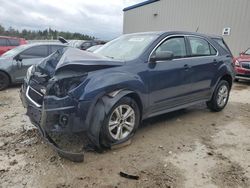 Salvage cars for sale at Franklin, WI auction: 2015 Chevrolet Equinox LS