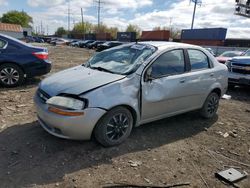 Chevrolet Aveo Base salvage cars for sale: 2005 Chevrolet Aveo Base