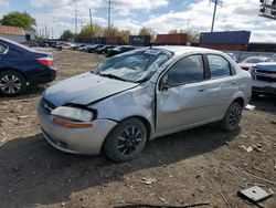 Chevrolet Aveo salvage cars for sale: 2005 Chevrolet Aveo Base