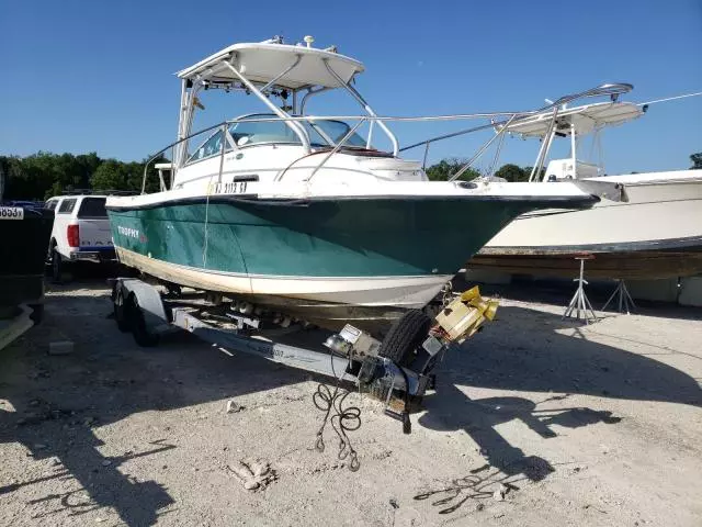 2004 Trophy Boat With Trailer