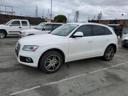 Salvage cars for sale from Copart Wilmington, CA: 2015 Audi Q5 Premium Plus