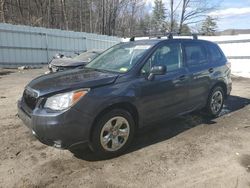 Salvage cars for sale at Center Rutland, VT auction: 2015 Subaru Forester 2.5I