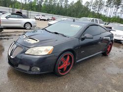 Salvage cars for sale from Copart Harleyville, SC: 2009 Pontiac G6 GXP