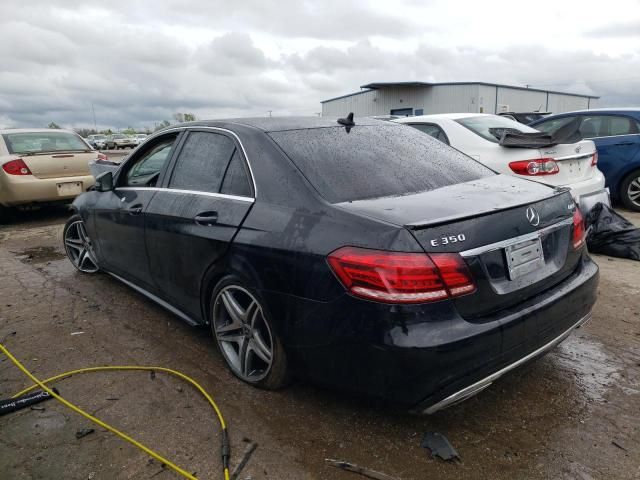 2014 Mercedes-Benz E 350 4matic