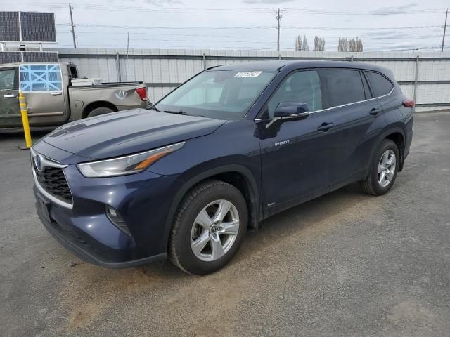 2021 Toyota Highlander Hybrid LE