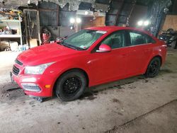 Salvage cars for sale at Albany, NY auction: 2015 Chevrolet Cruze LT