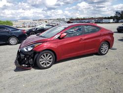 Salvage cars for sale from Copart Antelope, CA: 2014 Hyundai Elantra SE