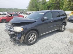 Salvage cars for sale at Concord, NC auction: 2013 Dodge Durango SXT