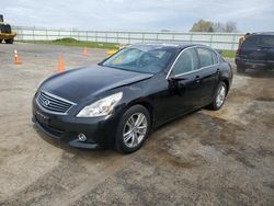 Salvage cars for sale from Copart Mcfarland, WI: 2010 Infiniti G37