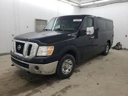 Salvage cars for sale from Copart Madisonville, TN: 2017 Nissan NV 3500 S