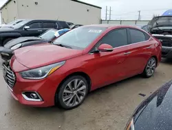 Salvage cars for sale at Haslet, TX auction: 2018 Hyundai Accent Limited