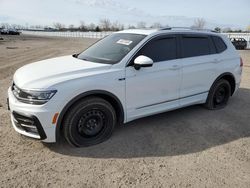 Salvage cars for sale at London, ON auction: 2021 Volkswagen Tiguan SEL Premium R-Line