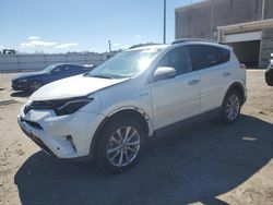 Salvage cars for sale from Copart Fredericksburg, VA: 2018 Toyota Rav4 HV Limited