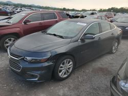 Salvage cars for sale from Copart Madisonville, TN: 2017 Chevrolet Malibu LT