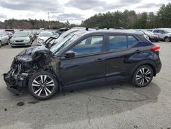 Salvage cars for sale at Exeter, RI auction: 2020 Nissan Kicks SV