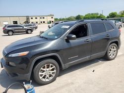 Vehiculos salvage en venta de Copart Wilmer, TX: 2015 Jeep Cherokee Sport