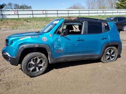 Salvage cars for sale at Davison, MI auction: 2021 Jeep Renegade Trailhawk