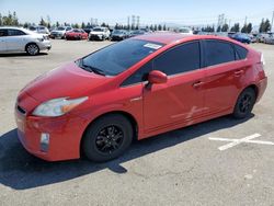 Salvage cars for sale from Copart Rancho Cucamonga, CA: 2010 Toyota Prius