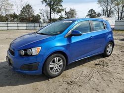 Chevrolet Sonic salvage cars for sale: 2016 Chevrolet Sonic LT