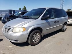 Salvage cars for sale at Hayward, CA auction: 2001 Chrysler Voyager