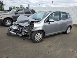 Salvage cars for sale at Portland, OR auction: 2008 Honda FIT