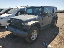 Salvage cars for sale from Copart Phoenix, AZ: 2015 Jeep Wrangler Unlimited Sport
