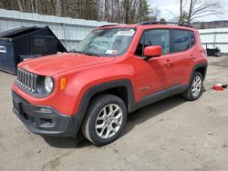 Salvage cars for sale at Center Rutland, VT auction: 2016 Jeep Renegade Latitude