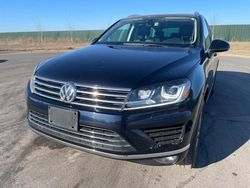 Copart GO Cars for sale at auction: 2015 Volkswagen Touareg V6