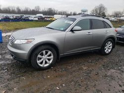 Infiniti salvage cars for sale: 2005 Infiniti FX35