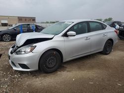 Nissan salvage cars for sale: 2019 Nissan Sentra S