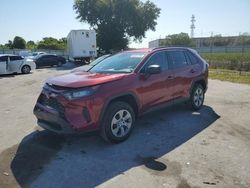 Salvage cars for sale from Copart Orlando, FL: 2020 Toyota Rav4 LE