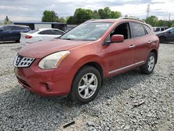 Vehiculos salvage en venta de Copart Mebane, NC: 2011 Nissan Rogue S