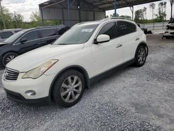 Salvage cars for sale at Cartersville, GA auction: 2011 Infiniti EX35 Base