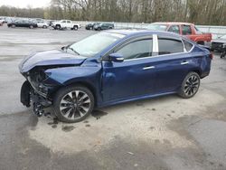 Salvage cars for sale at Glassboro, NJ auction: 2019 Nissan Sentra S
