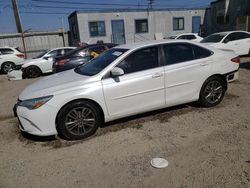 Salvage cars for sale at Los Angeles, CA auction: 2015 Toyota Camry LE
