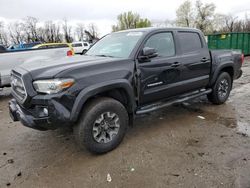 Toyota salvage cars for sale: 2017 Toyota Tacoma Double Cab