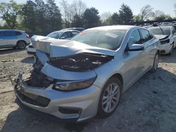 Salvage cars for sale at Madisonville, TN auction: 2017 Chevrolet Malibu LT