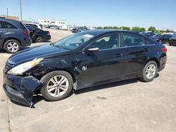 Salvage cars for sale at Grand Prairie, TX auction: 2014 Hyundai Sonata GLS