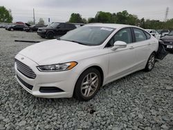 Salvage cars for sale at Mebane, NC auction: 2016 Ford Fusion SE