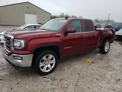 Salvage trucks for sale at Lawrenceburg, KY auction: 2016 GMC Sierra K1500 SLE