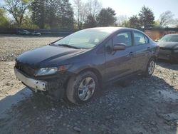 Salvage cars for sale from Copart Madisonville, TN: 2015 Honda Civic LX