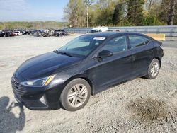 Salvage cars for sale from Copart Concord, NC: 2019 Hyundai Elantra SEL