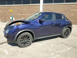 Salvage cars for sale at Wheeling, IL auction: 2015 Nissan Juke S